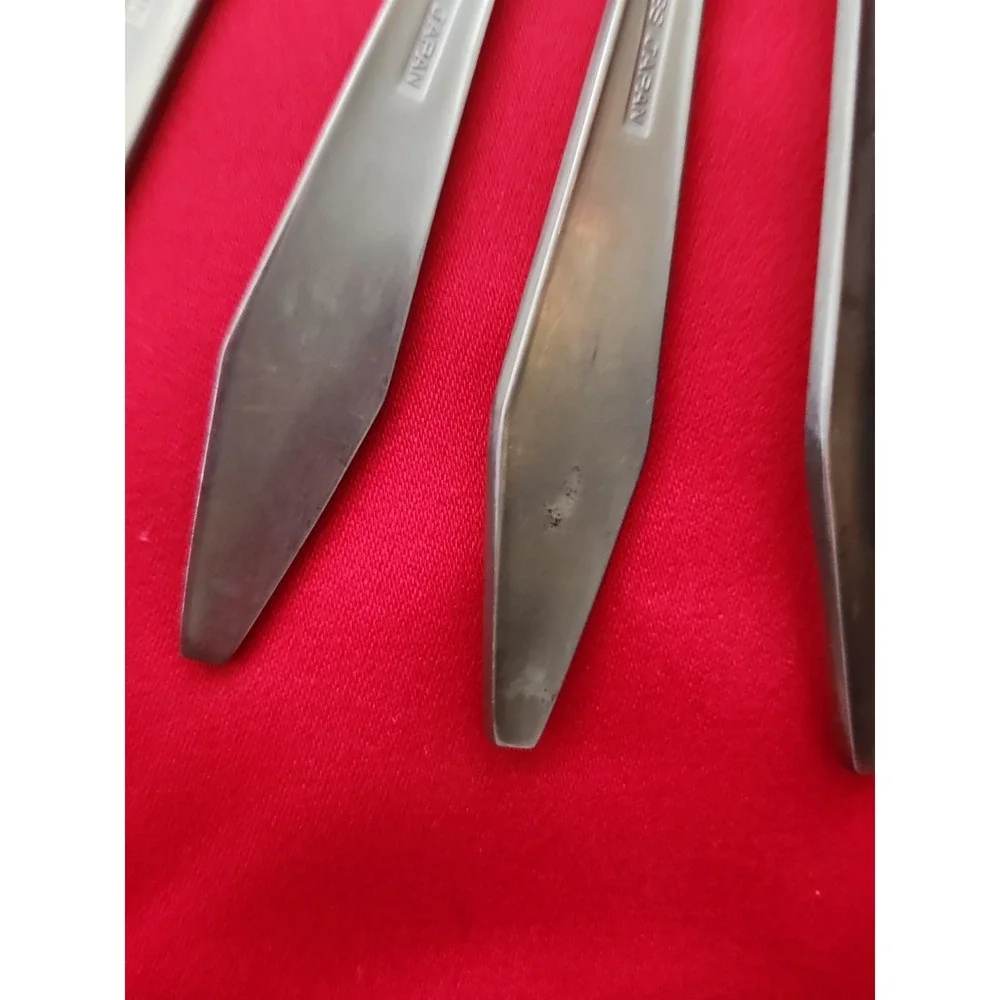 7 Teaspoons Tea Center Ridge NSCO National Stainless Sequel 6 1/8